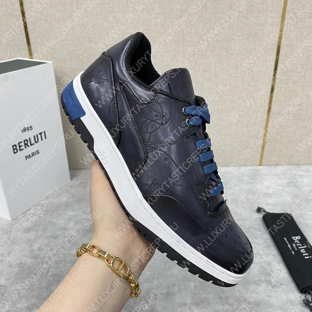 BERLUTI SNEAKERS BLACK S5867