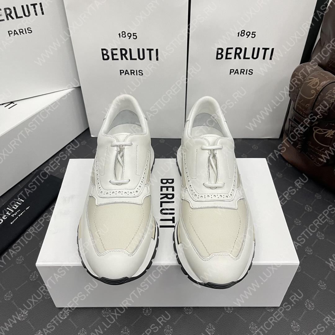 BERLUTI SNEAKERS WHITE S5779-BY