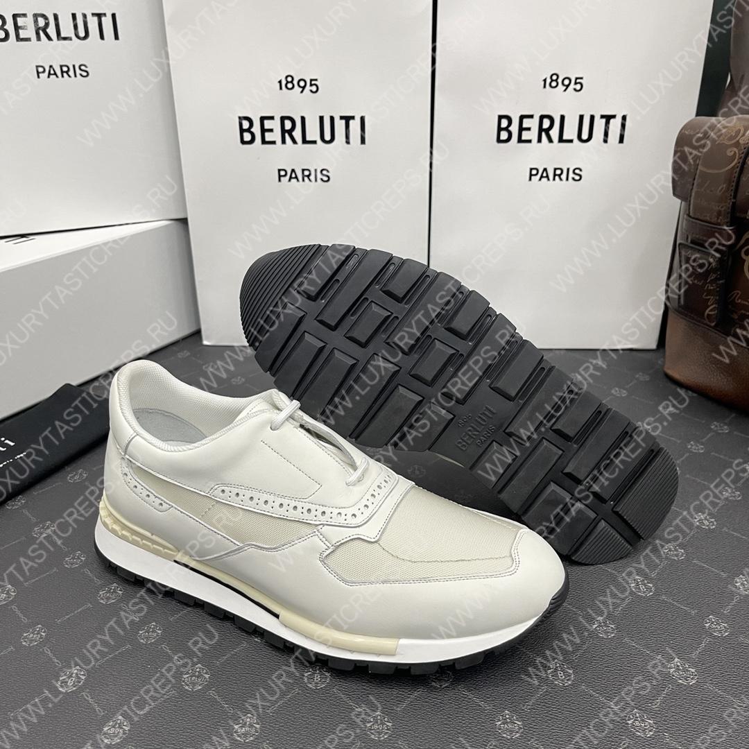 BERLUTI SNEAKERS WHITE S5779-BY