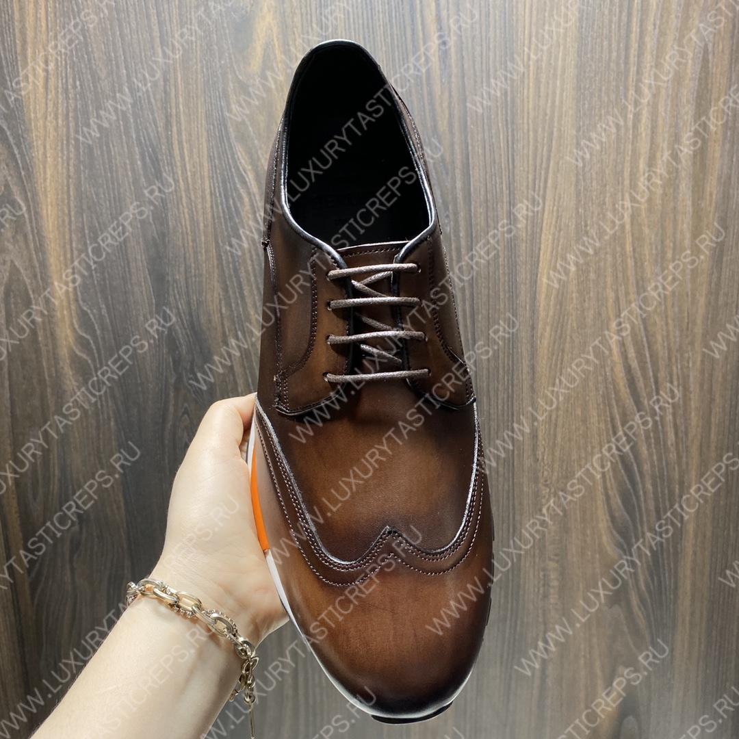 BERLUTI SNEAKERS BROWN S5500