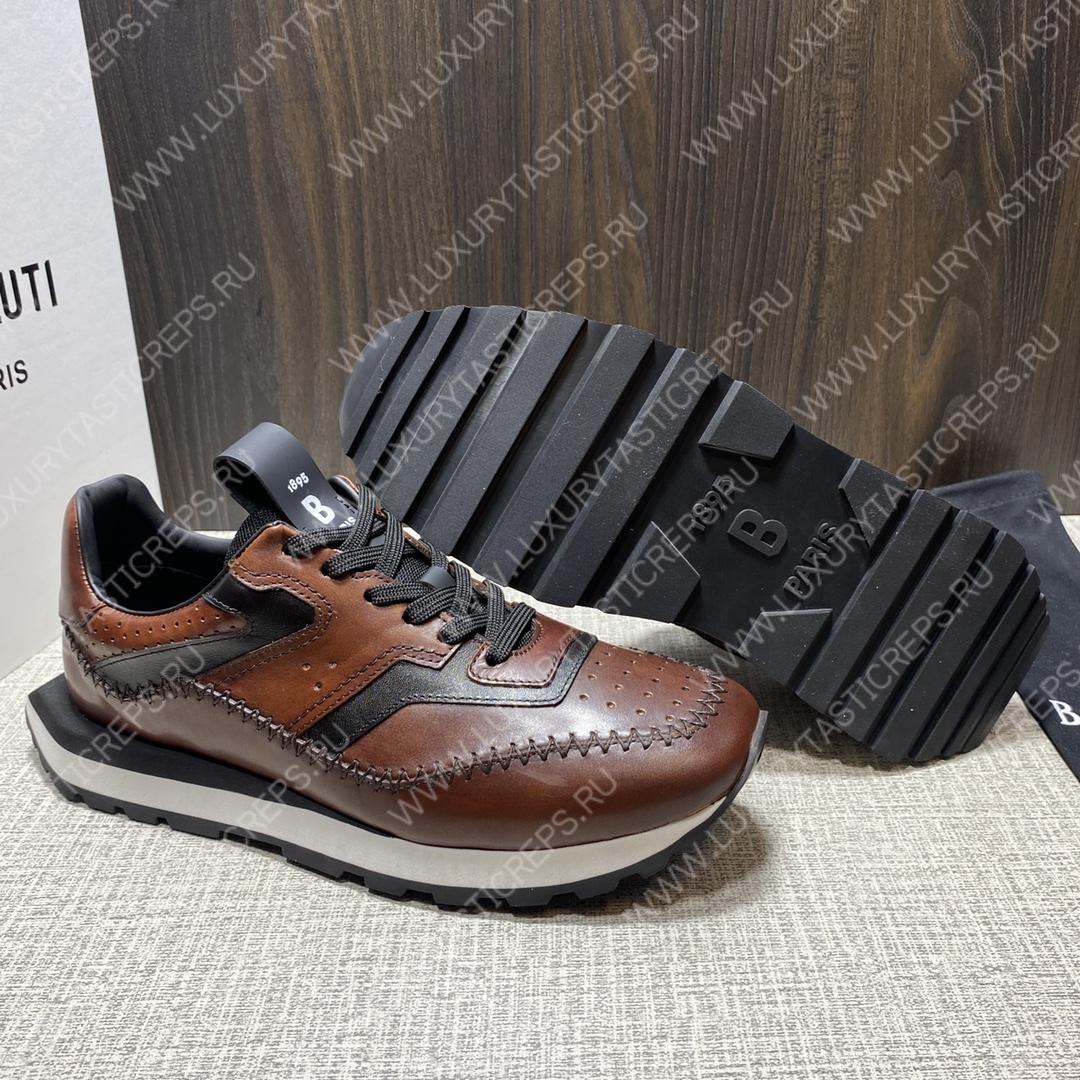 BERLUTI SNEAKERS BROWN S1200