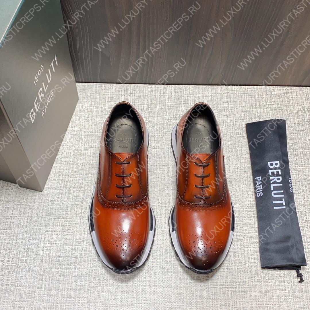 BERLUTI SNEAKERS BROWN S3830