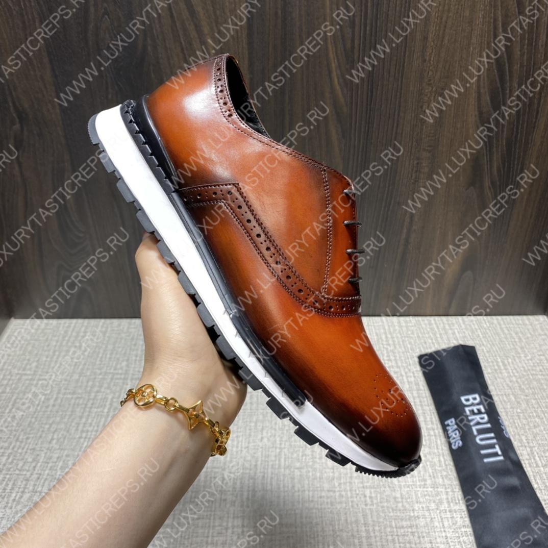 BERLUTI SNEAKERS BROWN S3830