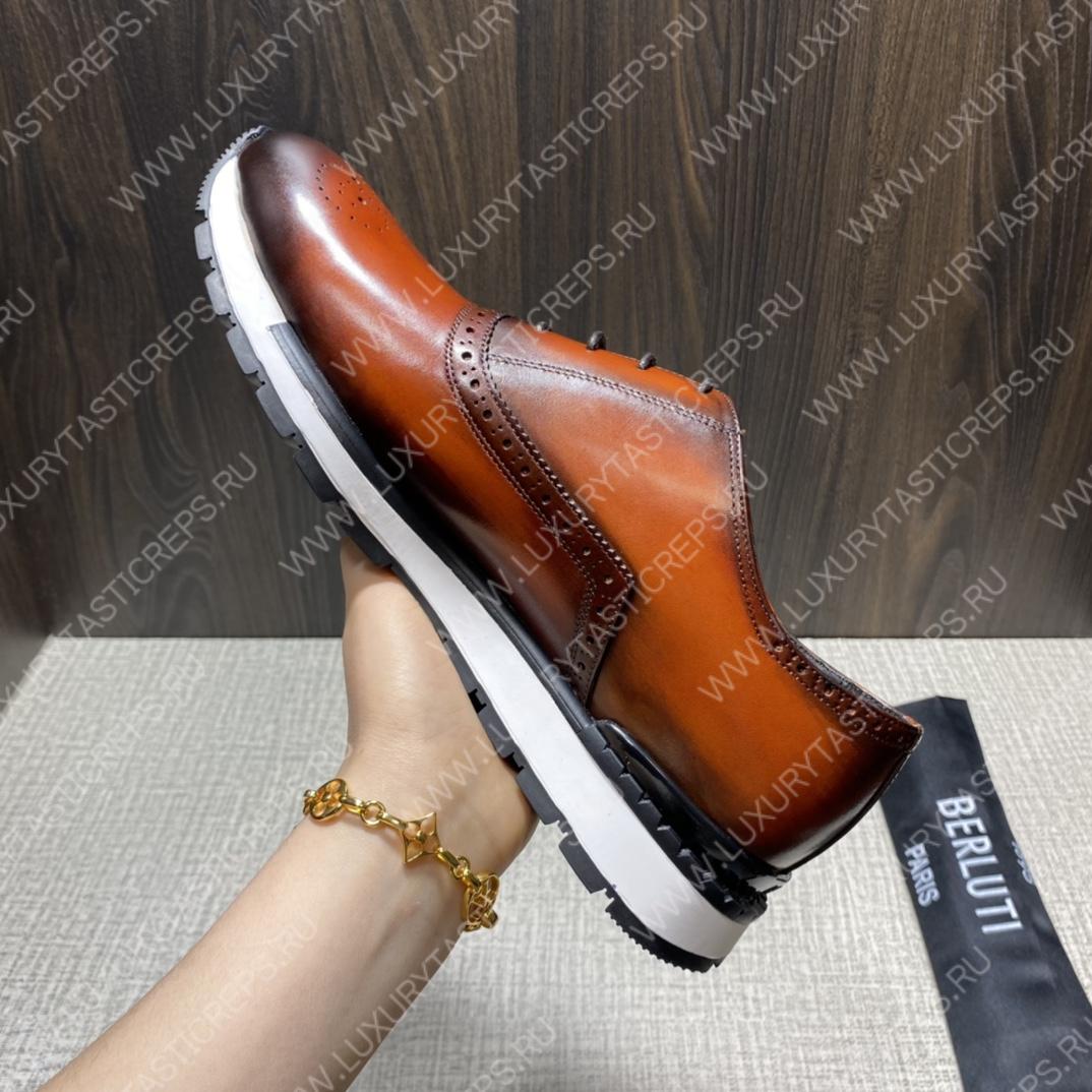 BERLUTI SNEAKERS BROWN S3830