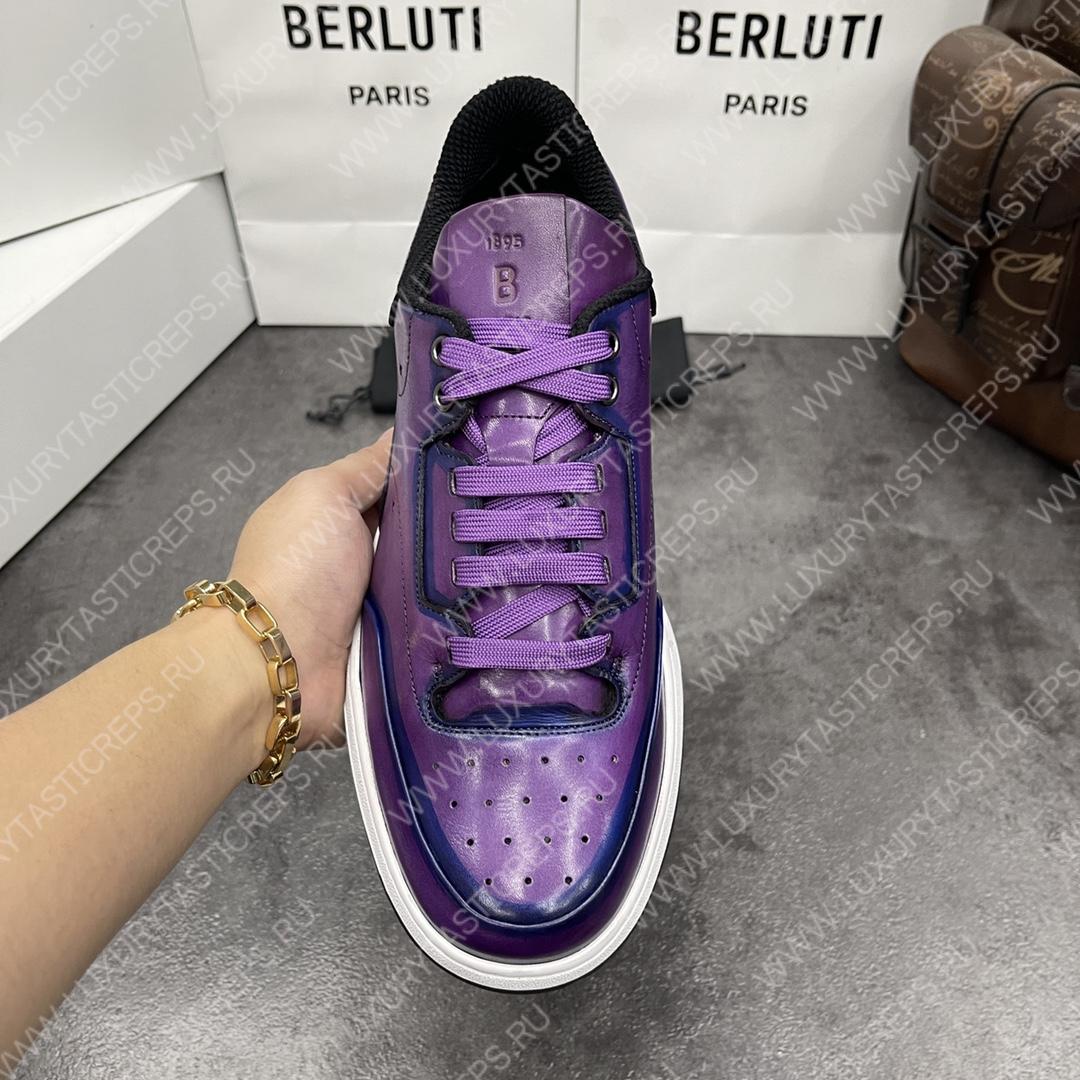 BERLUTI PLAYOFF SNEAKER PURPLE S5796-V1