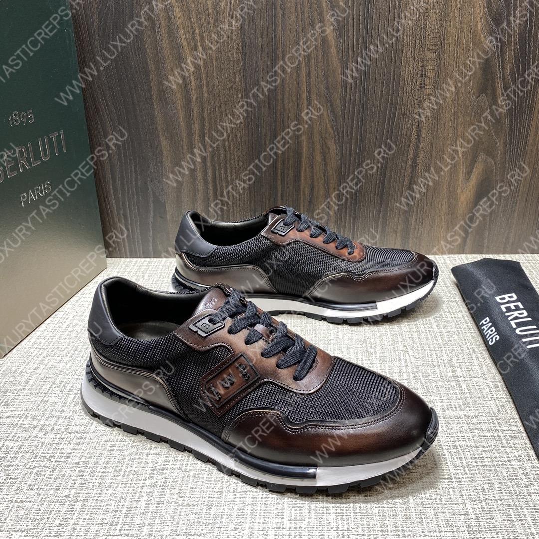 BERLUTI SNEAKERS BROWN S5799