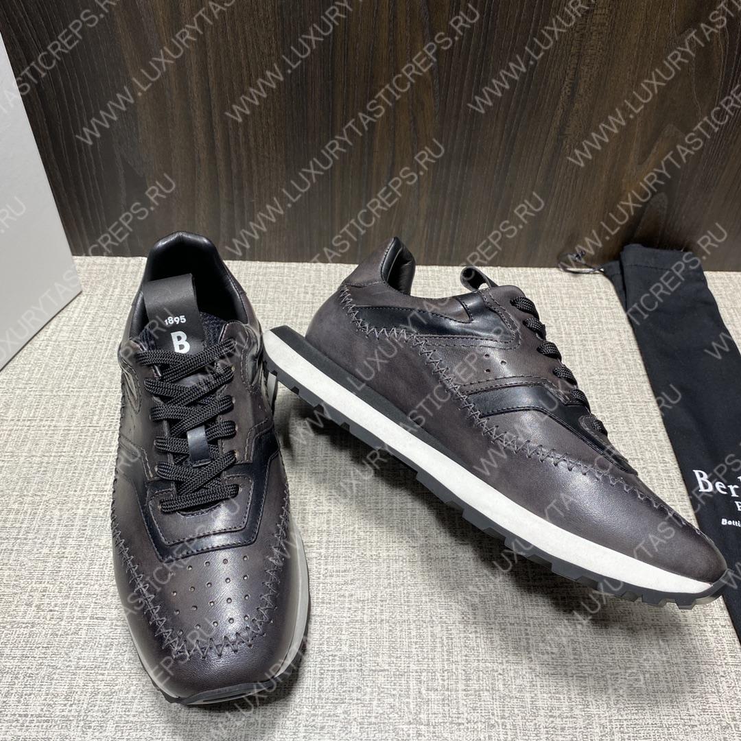BERLUTI FLY SNEAKERS GREY S5653