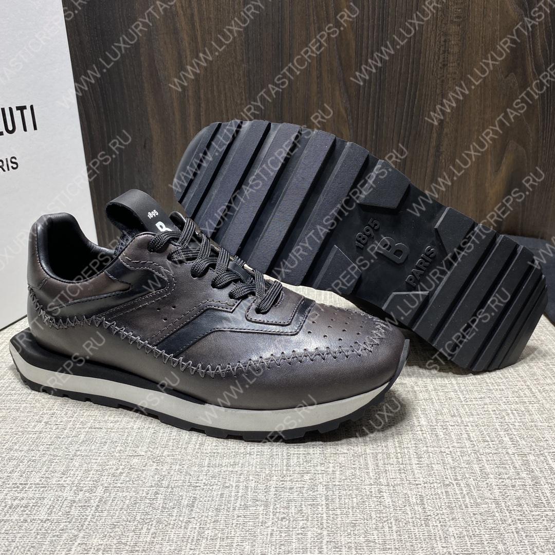 BERLUTI FLY SNEAKERS GREY S5653