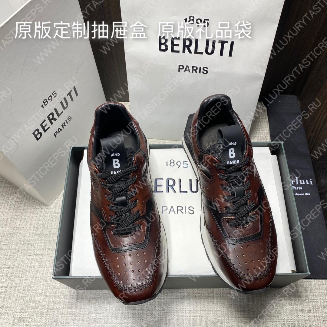 BERLUTI FLY SNEAKERS TDM INTENSO S5653