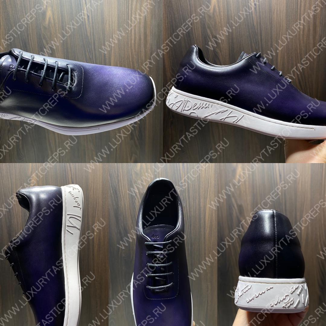 BERLUTI PLAYTIME SNEAKERS PURPLE S5873-V1