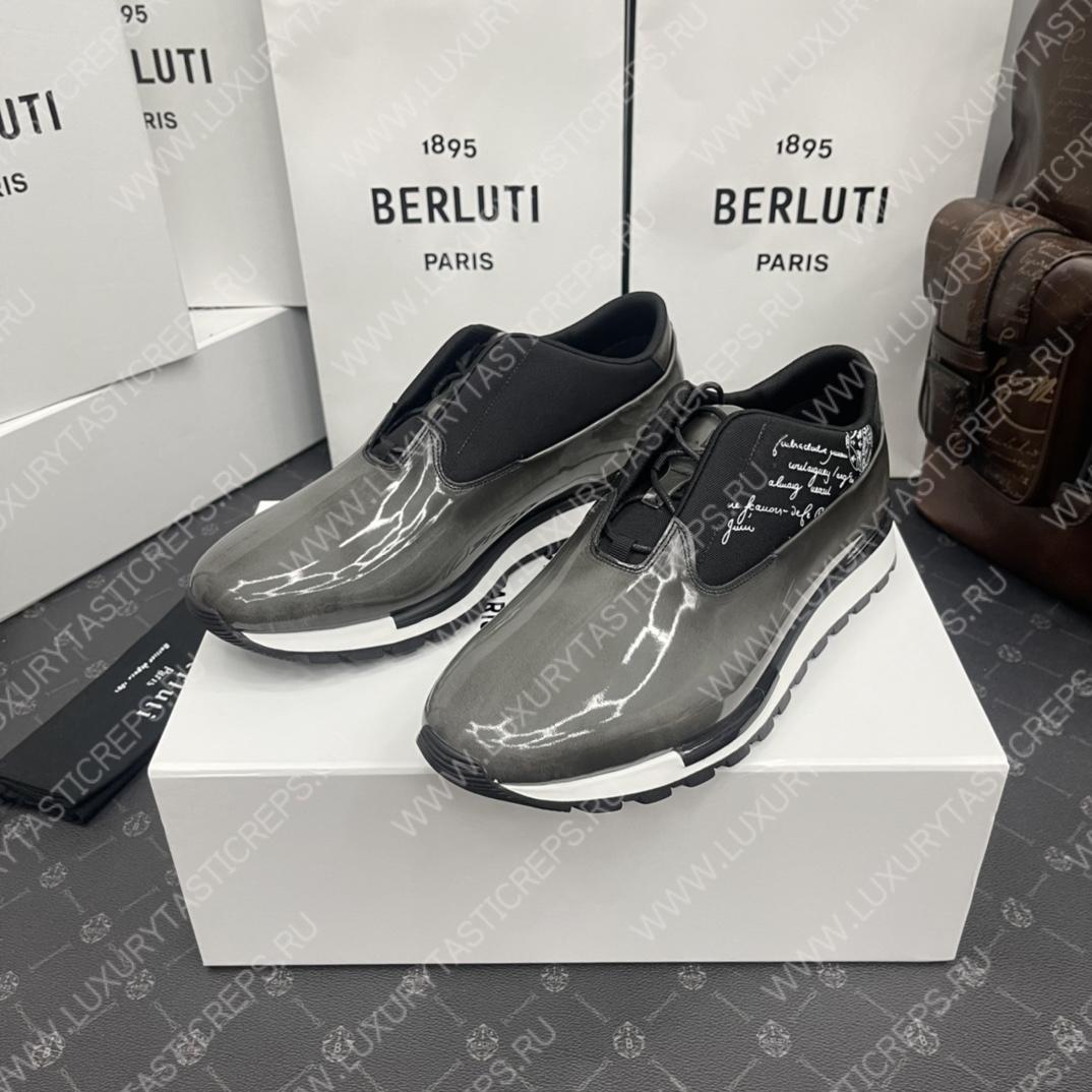 BERLUTI FAST TRACK SNEAKERS BLUE S5541-V2