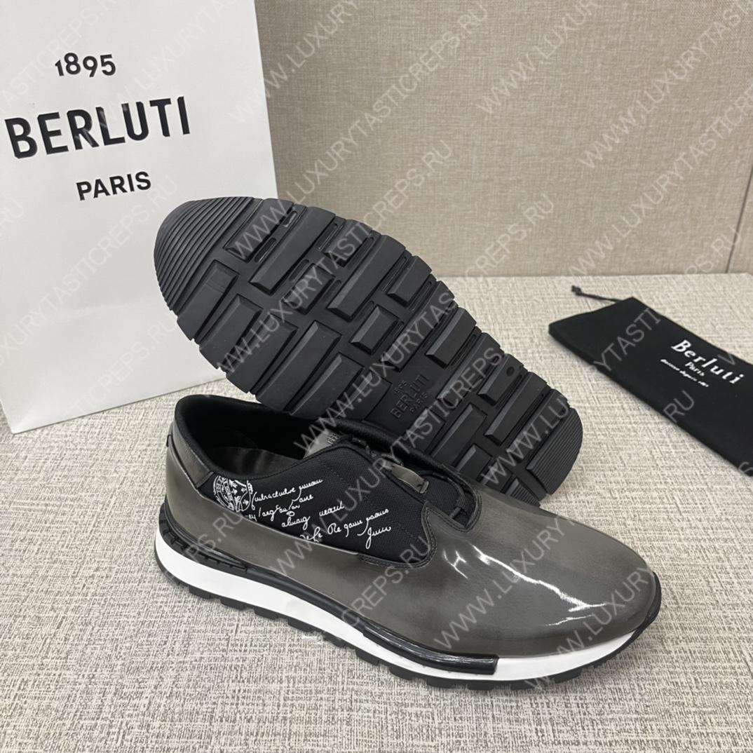 BERLUTI FAST TRACK SNEAKERS BLUE S5541-V2