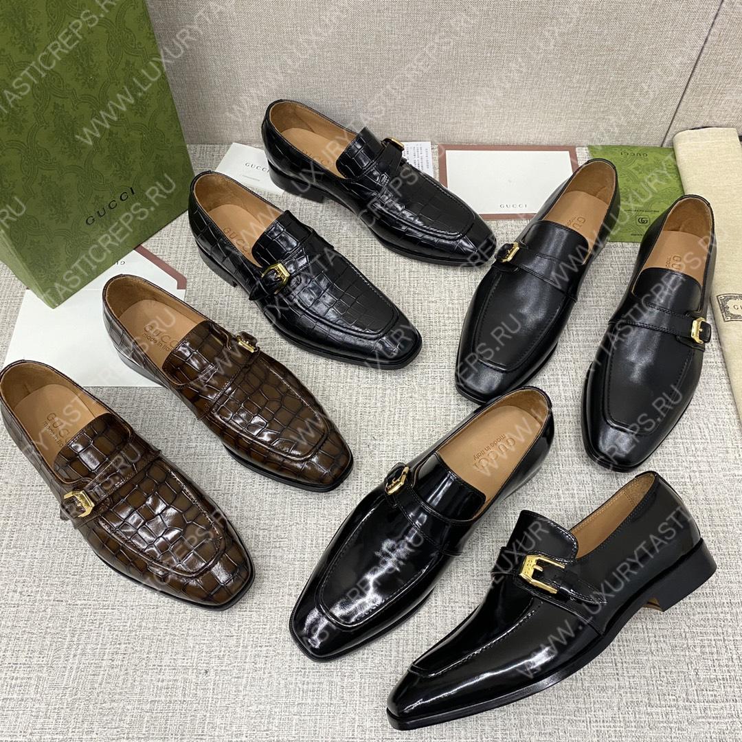 G*u*i buckle shoes