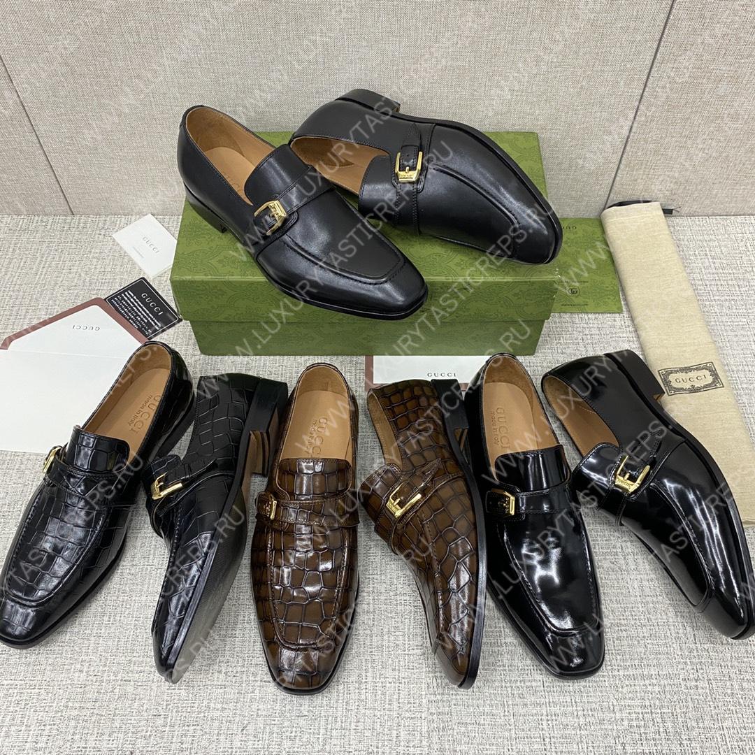 G*u*i buckle shoes