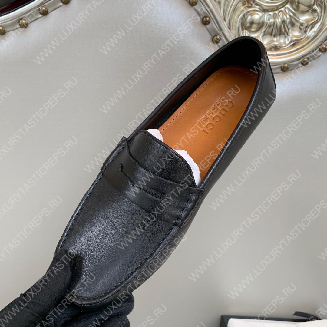 G*u*i men’s 1953 horsebit loafer black 307929