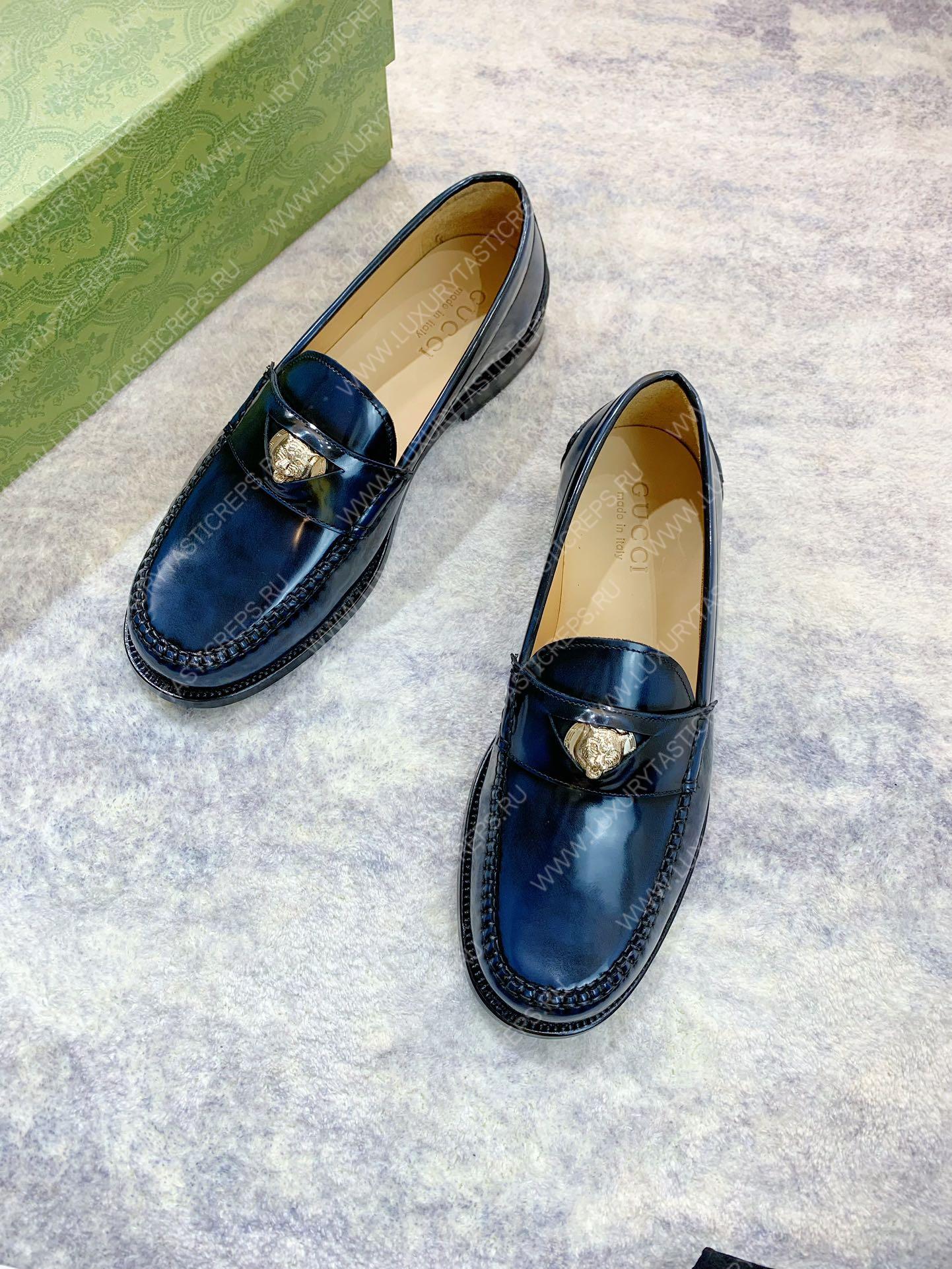 G*u*i loafer blue 644724