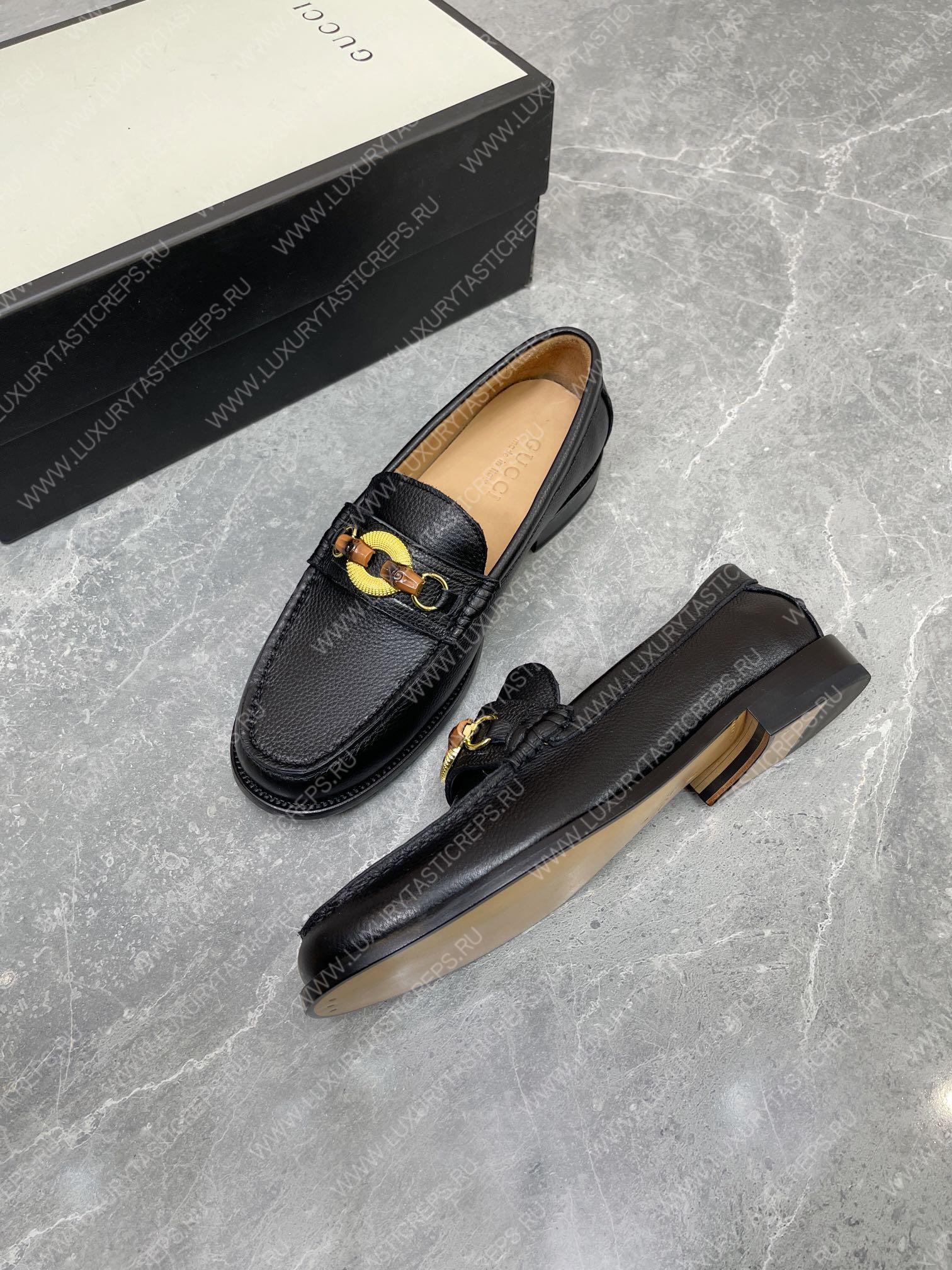 G*u*i loafers black 723176
