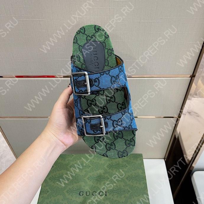 G*u*i sandals blue 658020