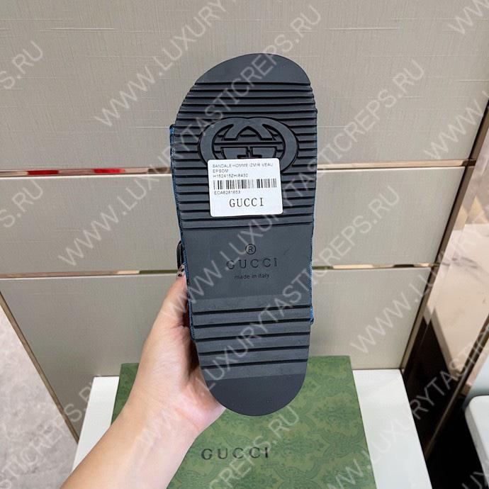 G*u*i sandals blue 658020