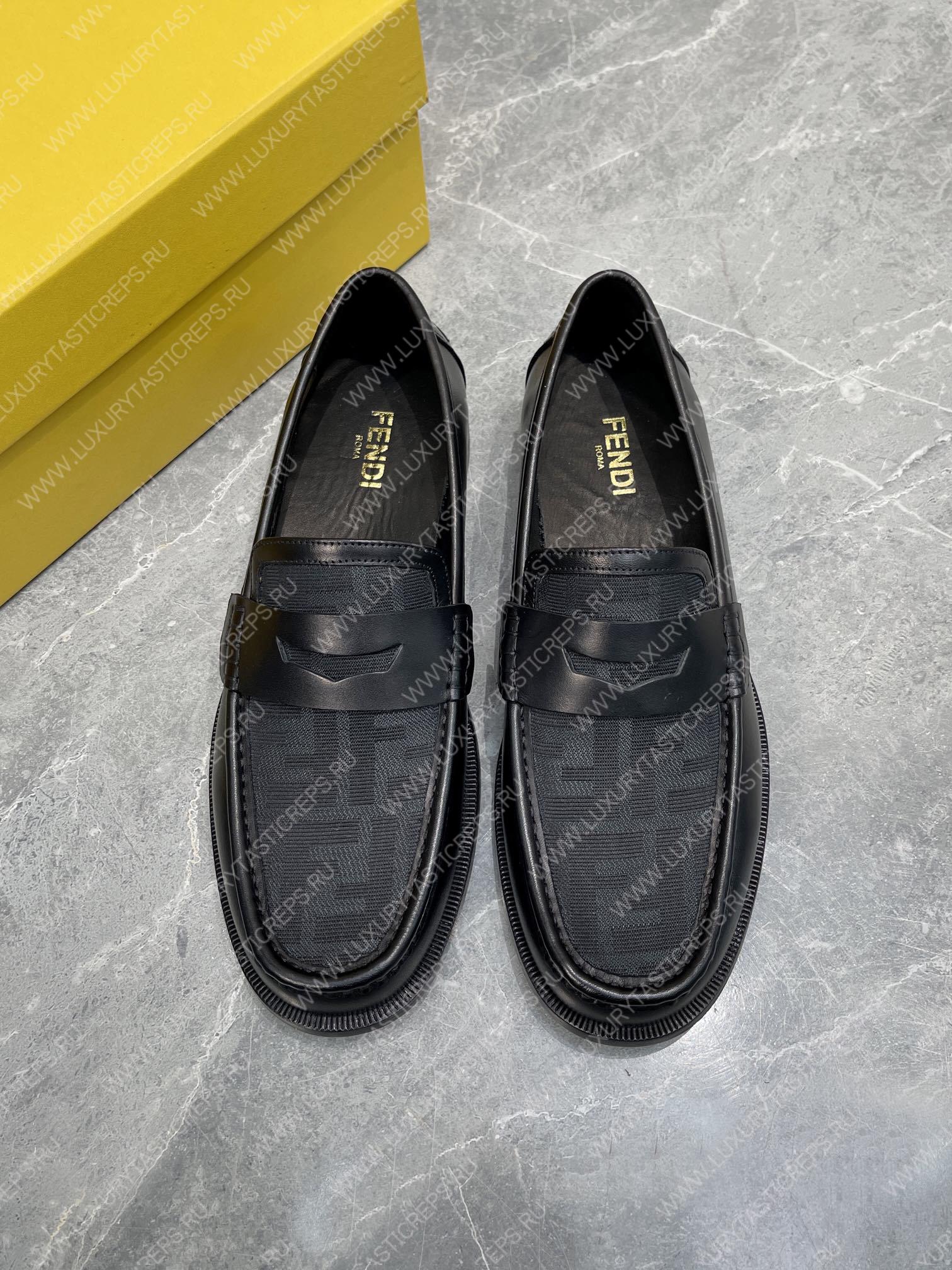 F**di o’clock loafers black 7d1550ajzff0r7r