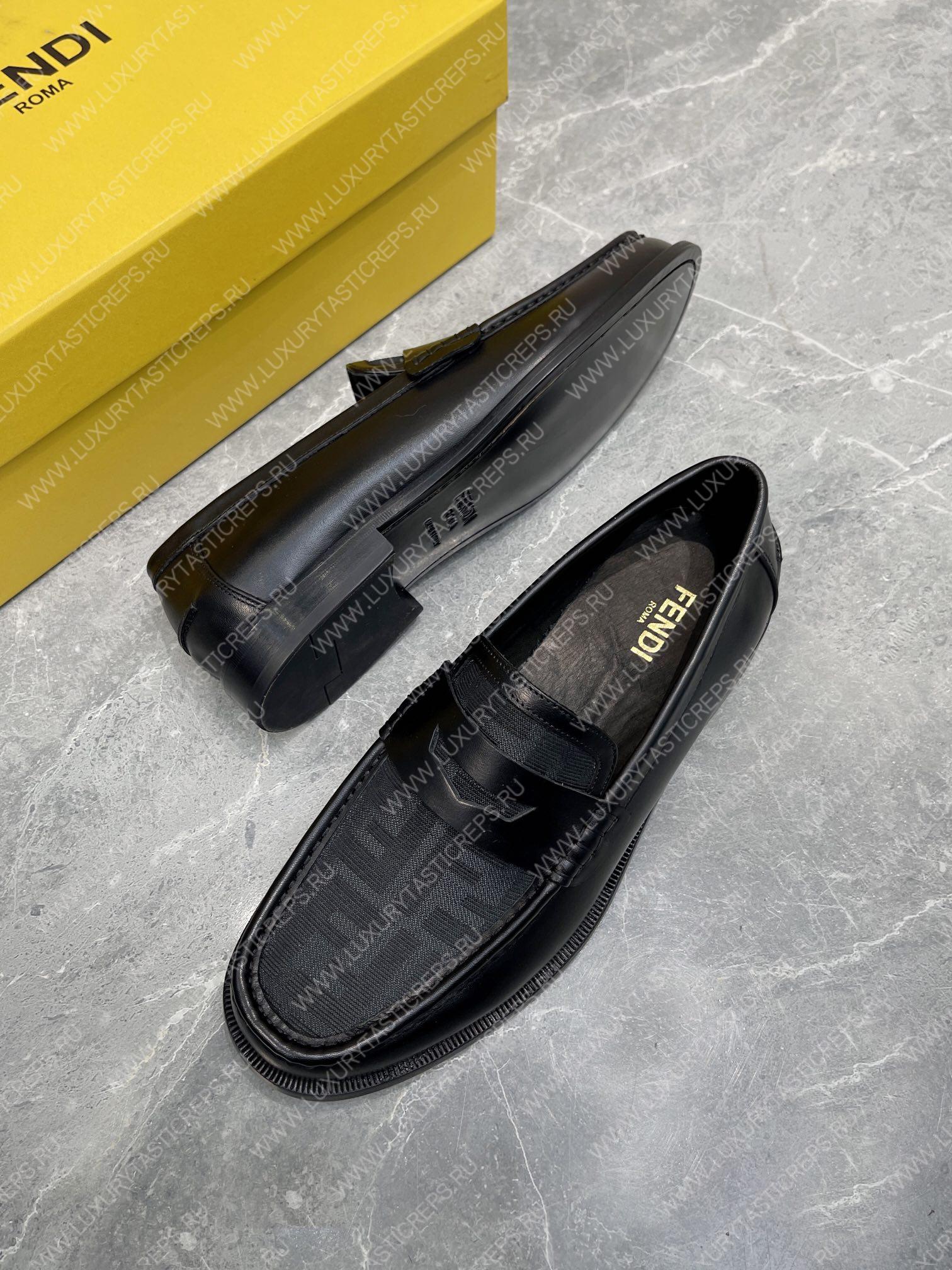 F**di o’clock loafers black 7d1550ajzff0r7r