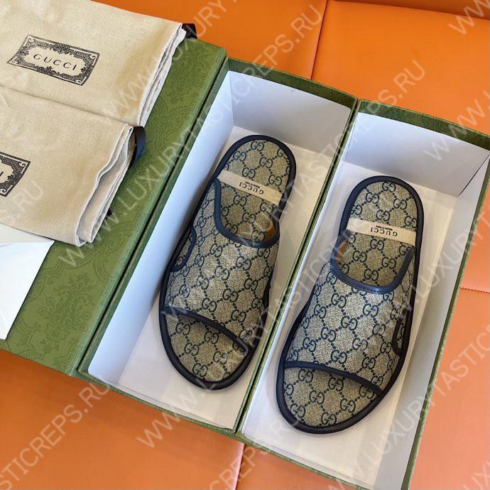 G*u*i signora monk strap shoes black m60173