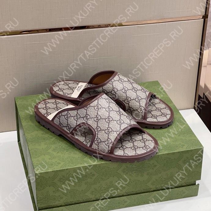 G*u*i signora monk strap shoes brown m60173