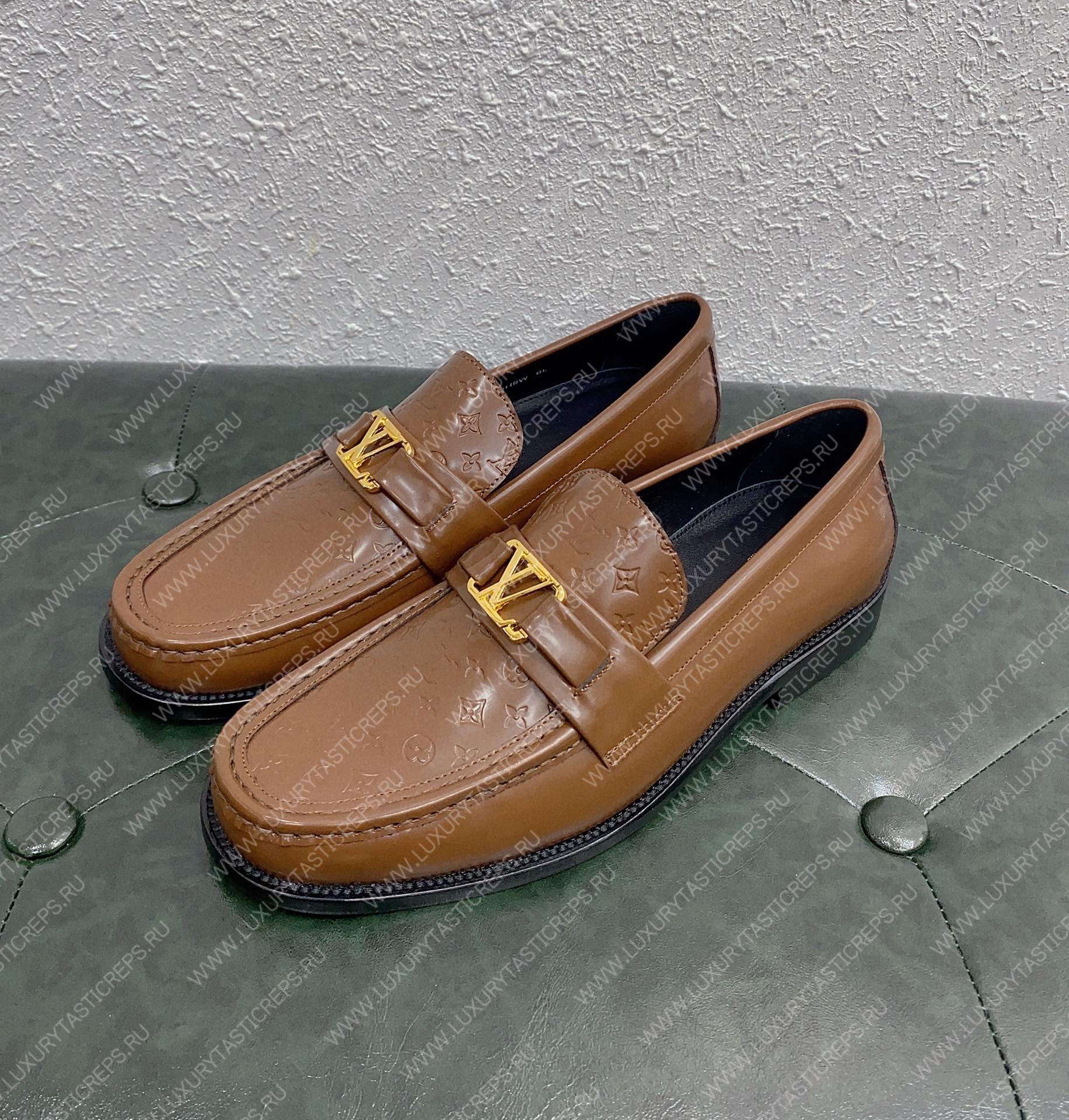 l**is V*t*n major loafer brown 1aamyp