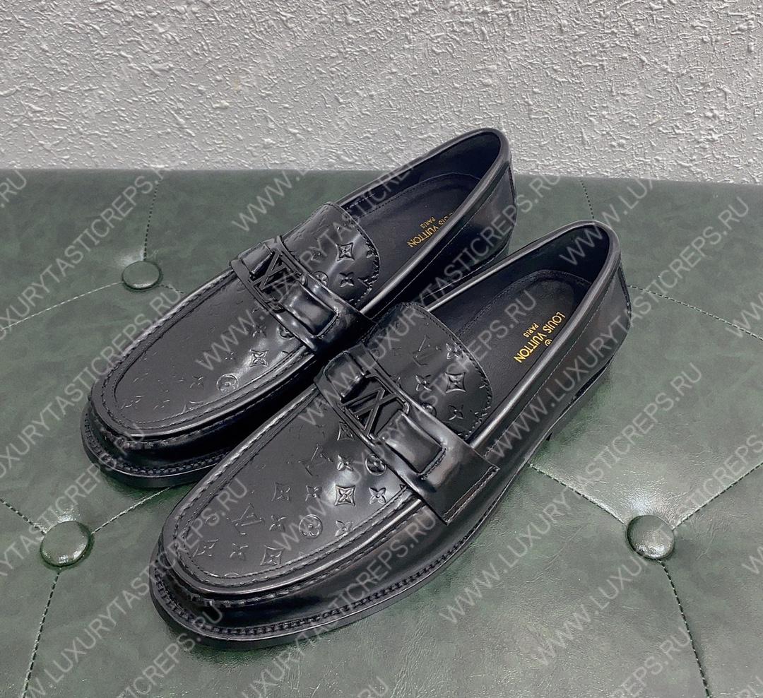 l**is V*t*n major loafer black 1aamyp