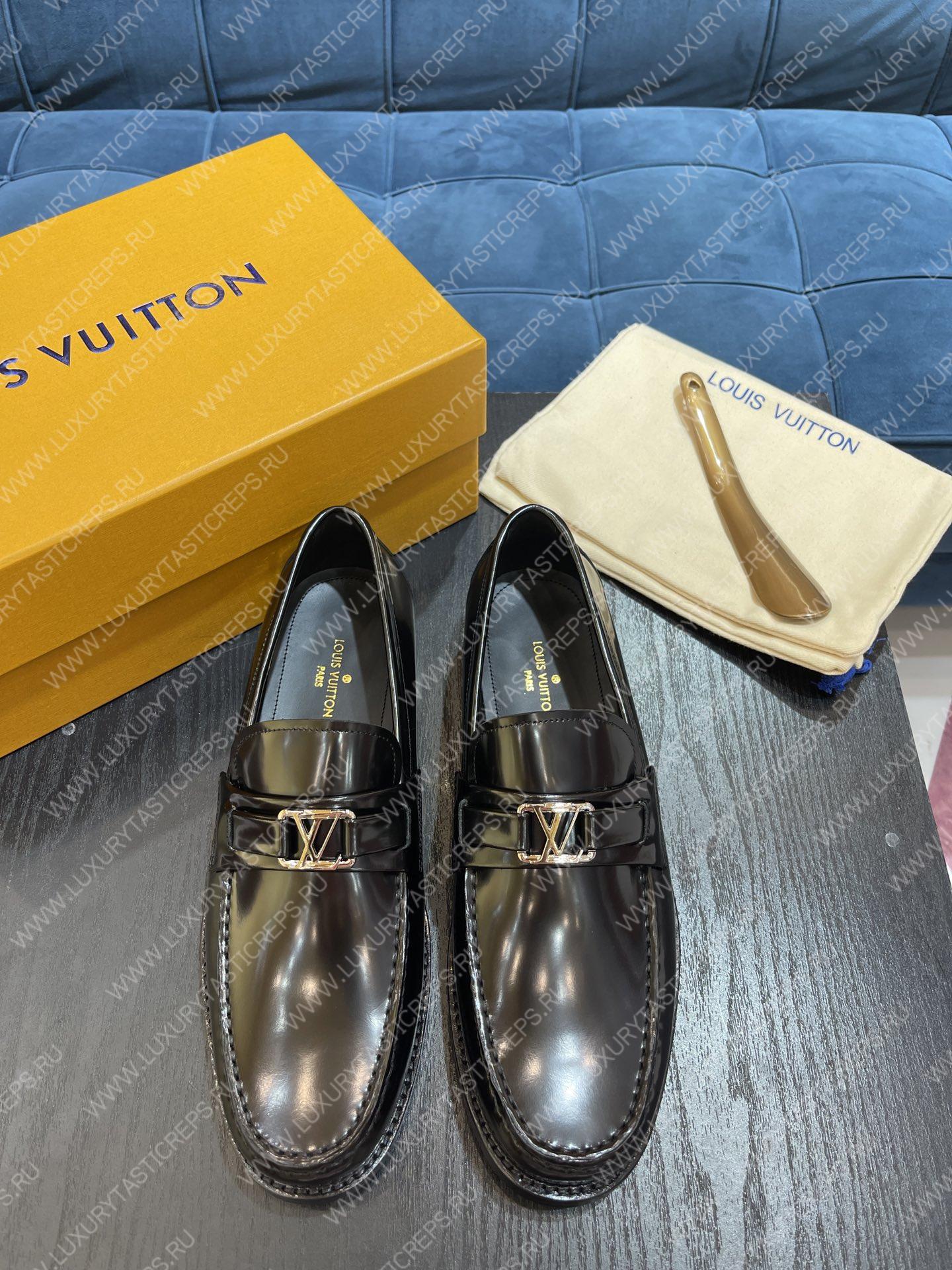 L**is vitton major loafer dark brown 1a7vzf
