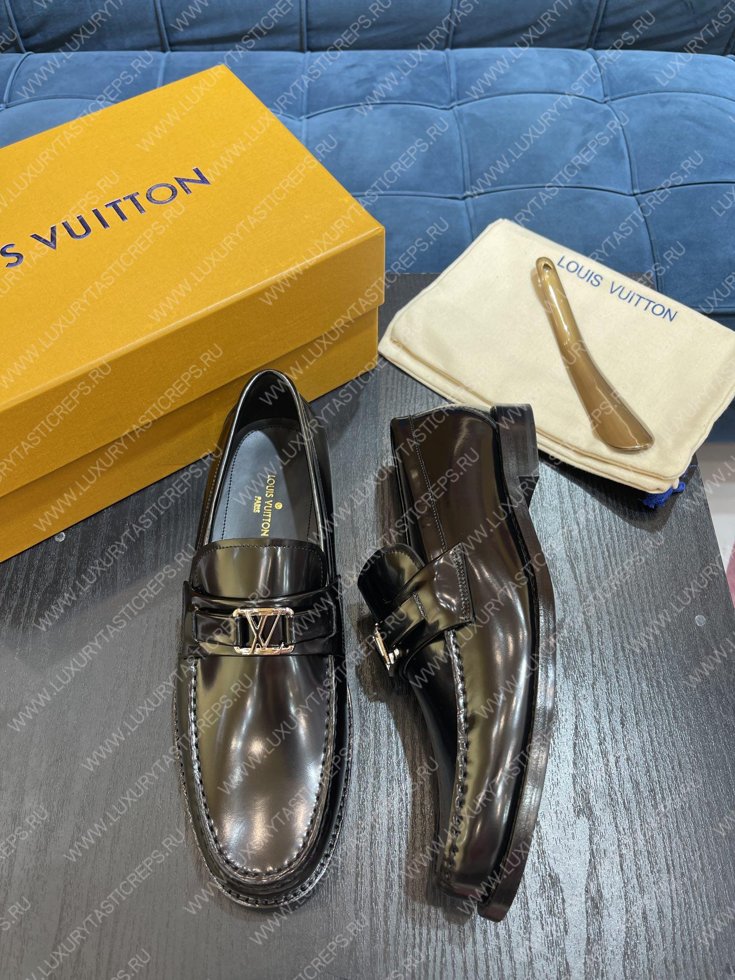 L**is vitton major loafer dark brown 1a7vzf