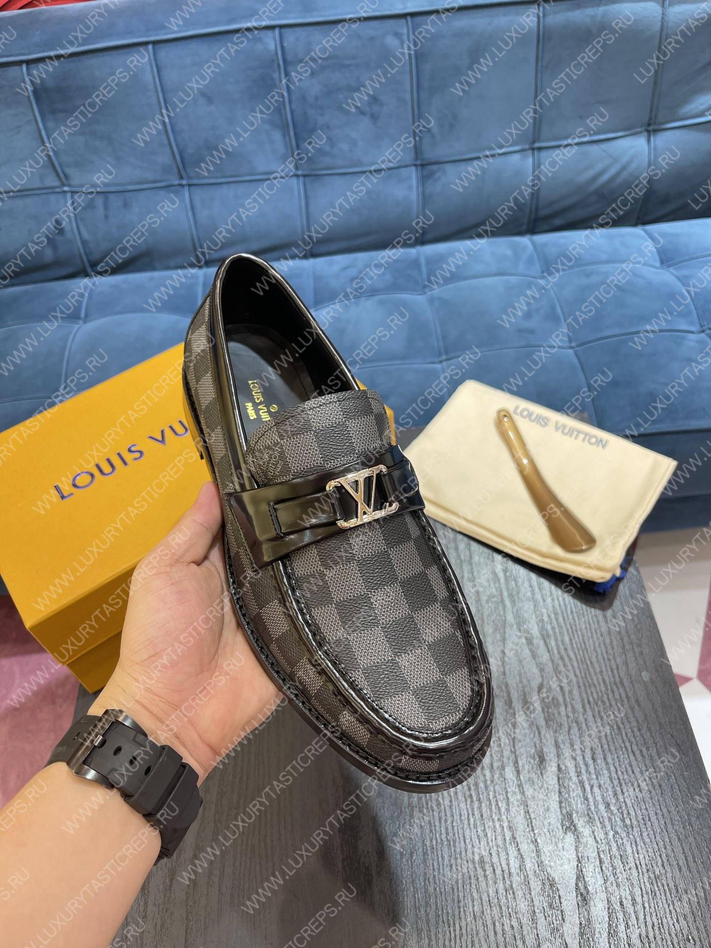 l**is V*t*n major loafer light and dark grey 1abfiv
