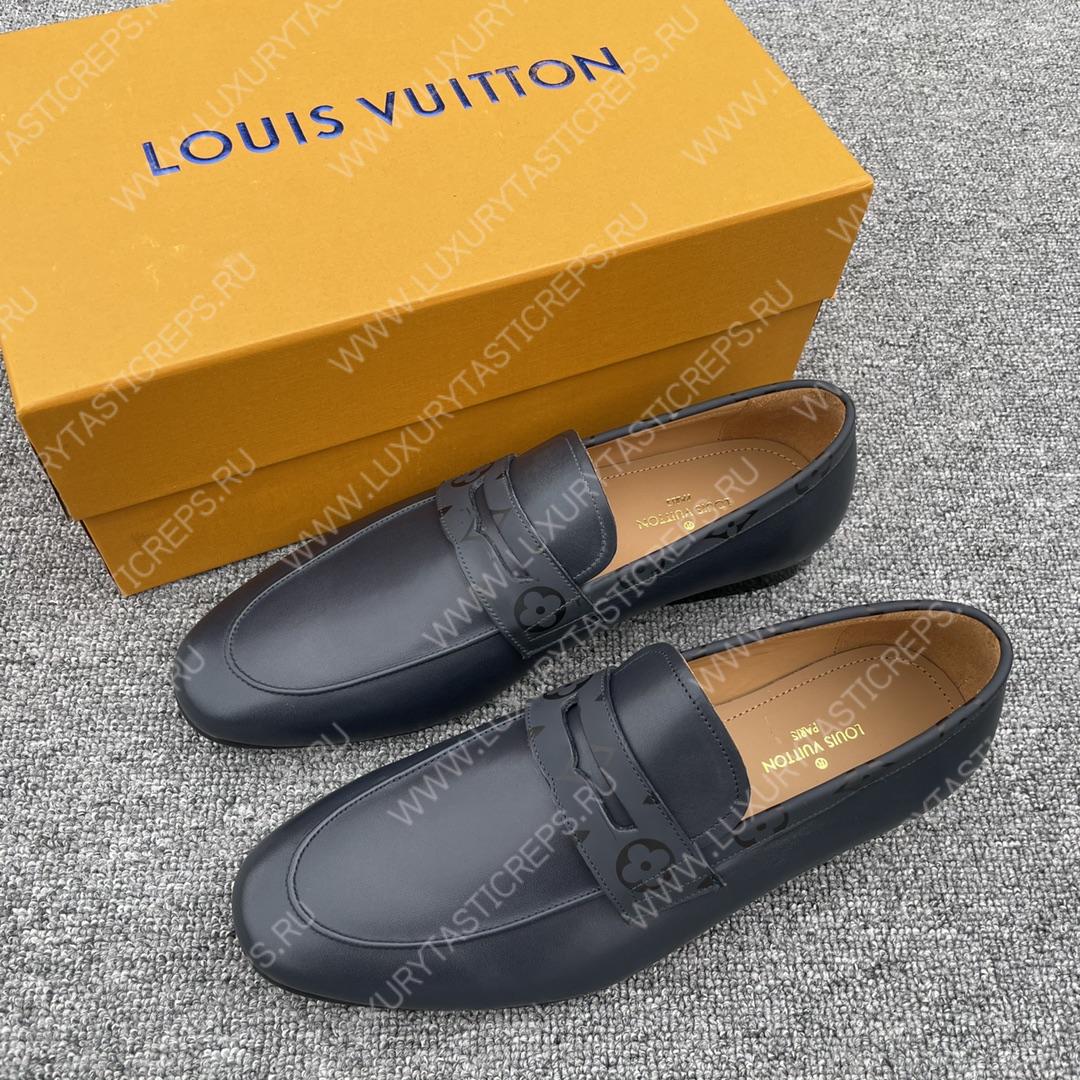l**is V*t*n lv glove loafer dark blue 1a9a9w