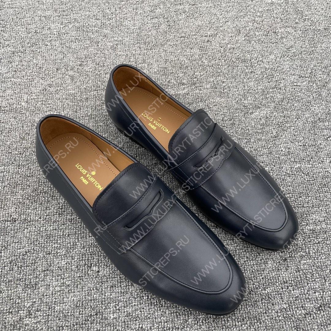 l**is V*t*n lv glove loafer black 1a9a9w