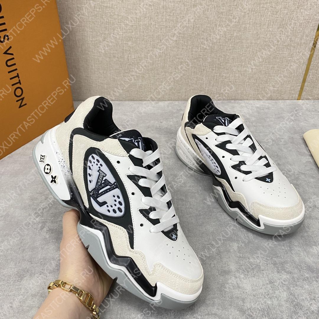 l**is V*t*n trainer sneaker white/black 4508213