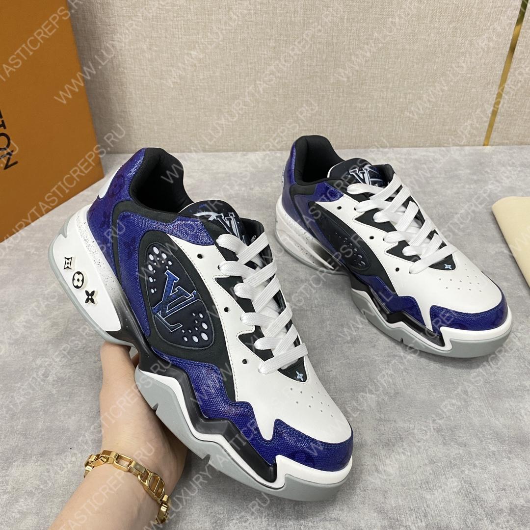 l**is V*t*n trainer sneaker blue/white 4523457