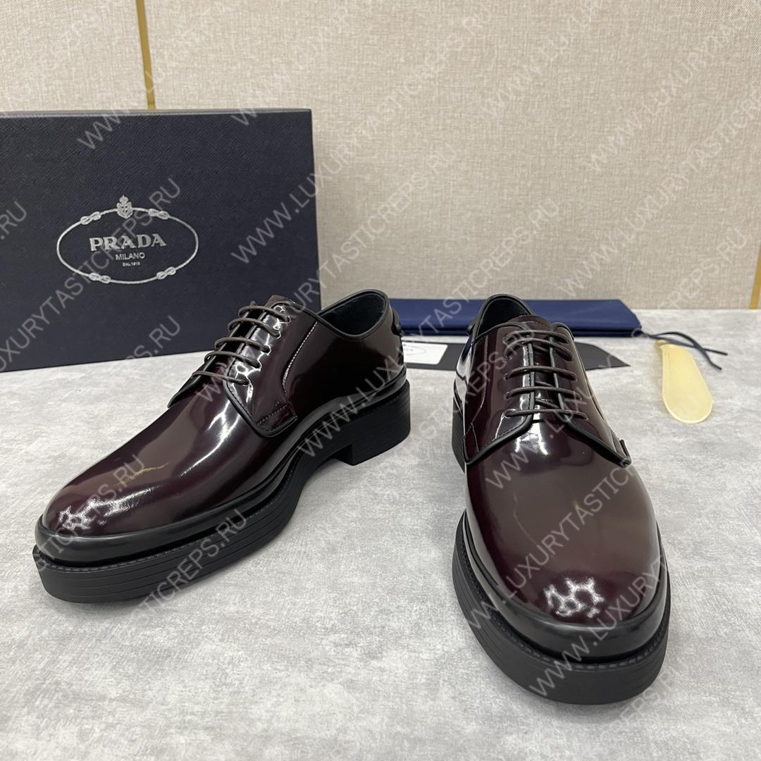 Pra*a lace-up shoes burgundy 2eb198