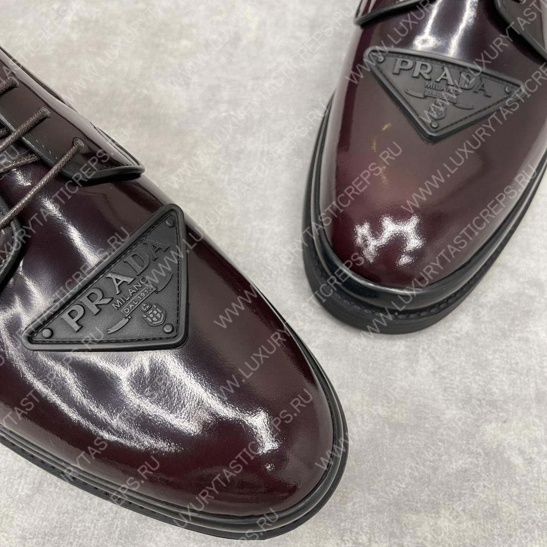 Pra*a lace-up shoes burgundy 2eb198