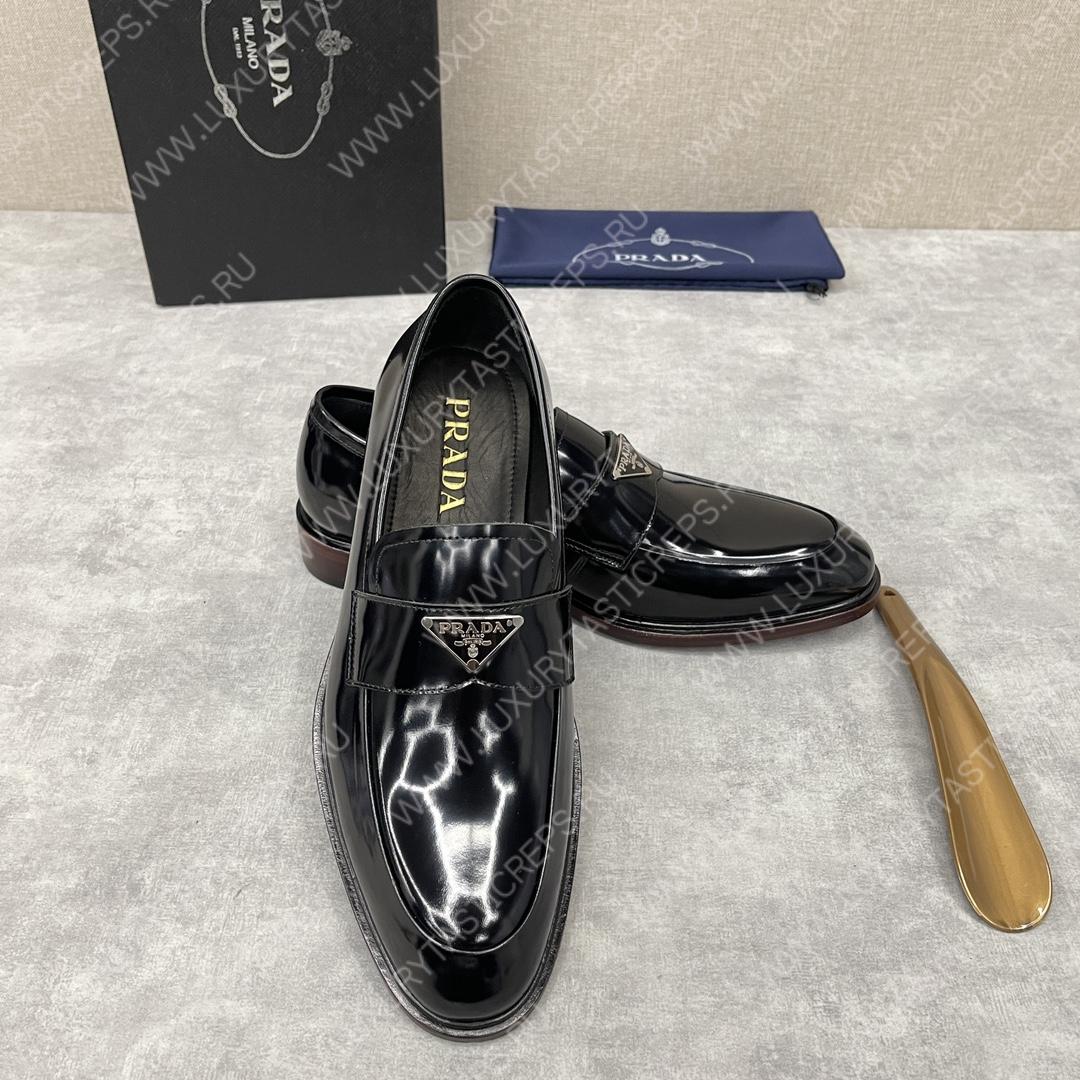 Pra*a loafers black 2db180