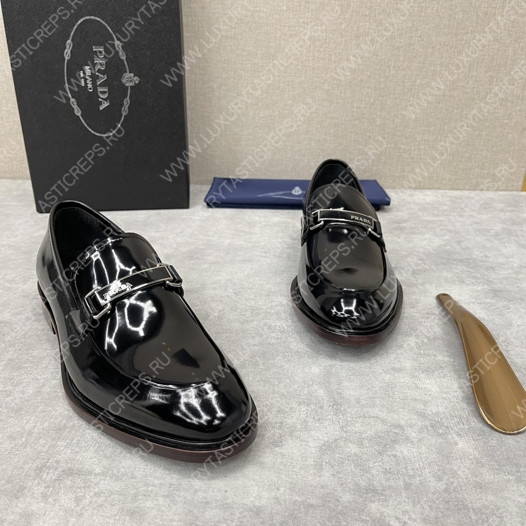 Pra*a loafers black 2db180