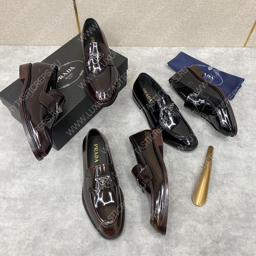 Pra*a loafers black 2db180