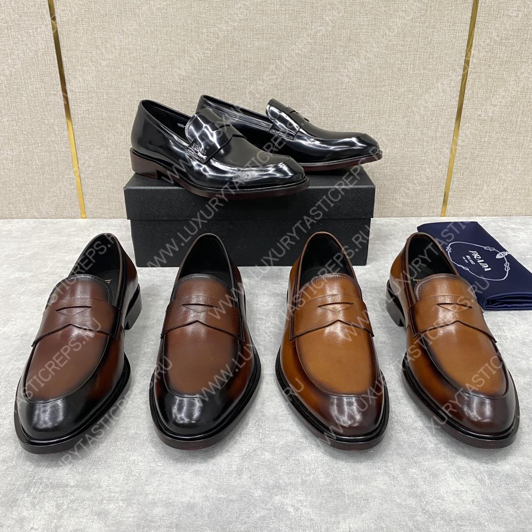 Pra*a loafers black 2db180