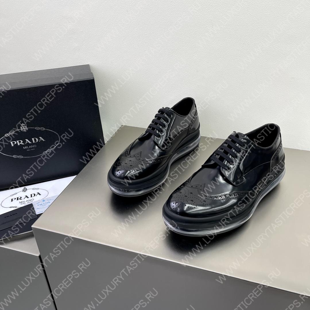Pra*a derby brogue black 2eg299