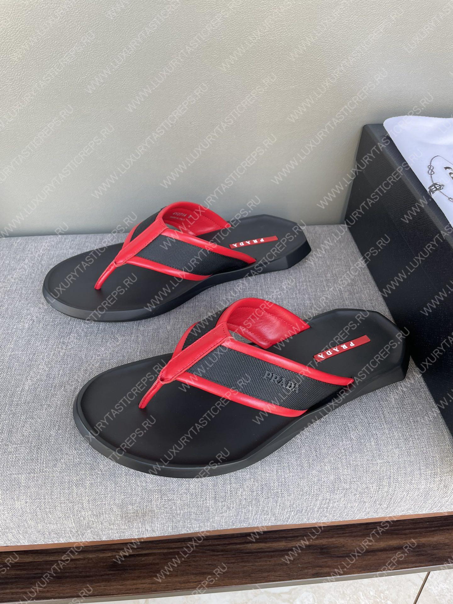 Pra*a rubber slipper red 1bx219
