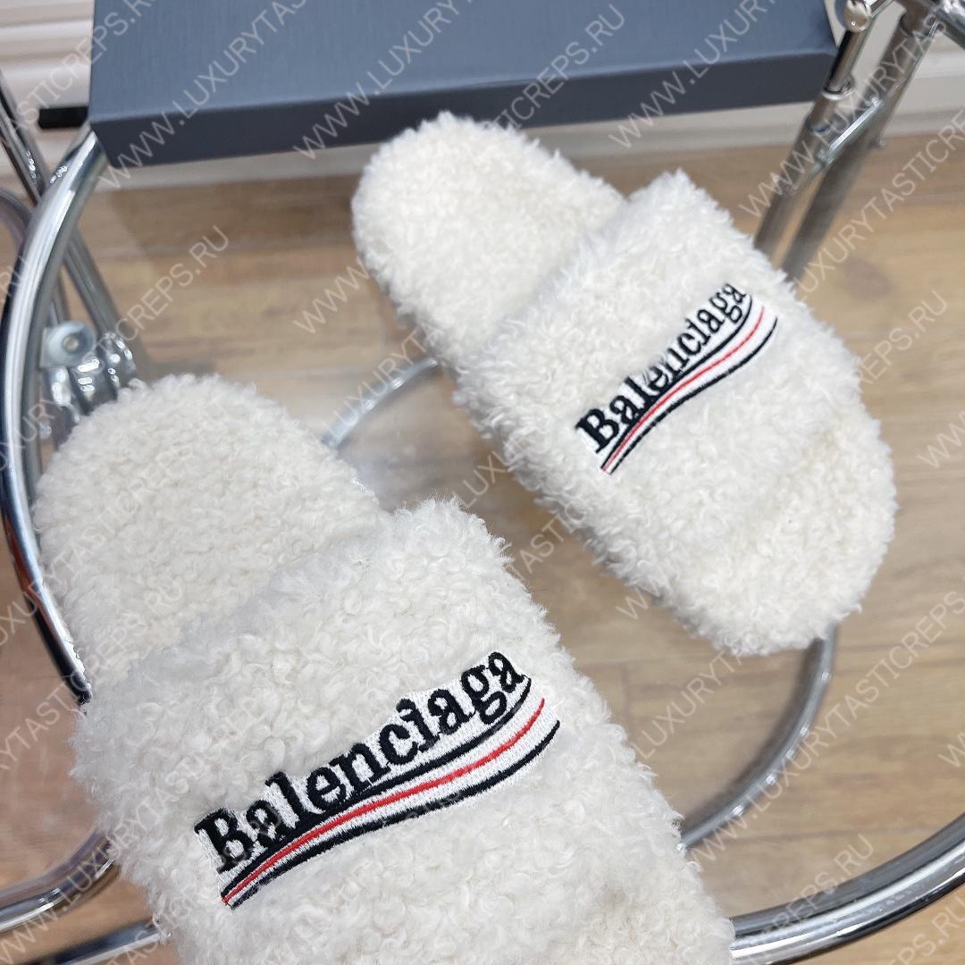 Ba*len*cia*ga slide white 654261w2do11096