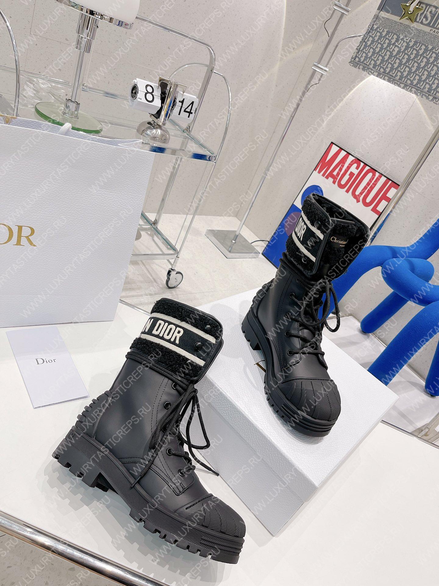 D*or d-major ankle boot black kci704ves