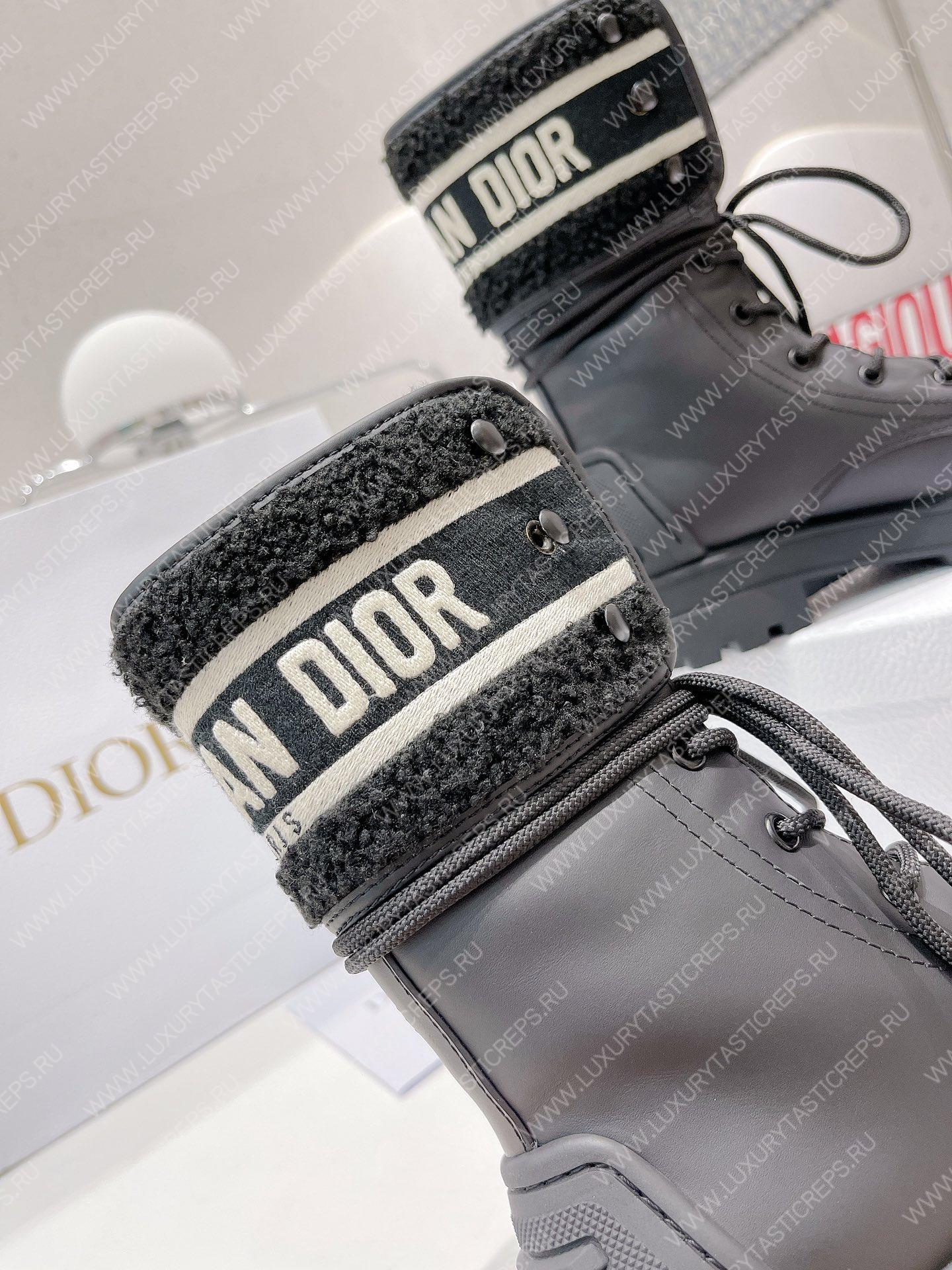 D*or d-major ankle boot black kci704ves