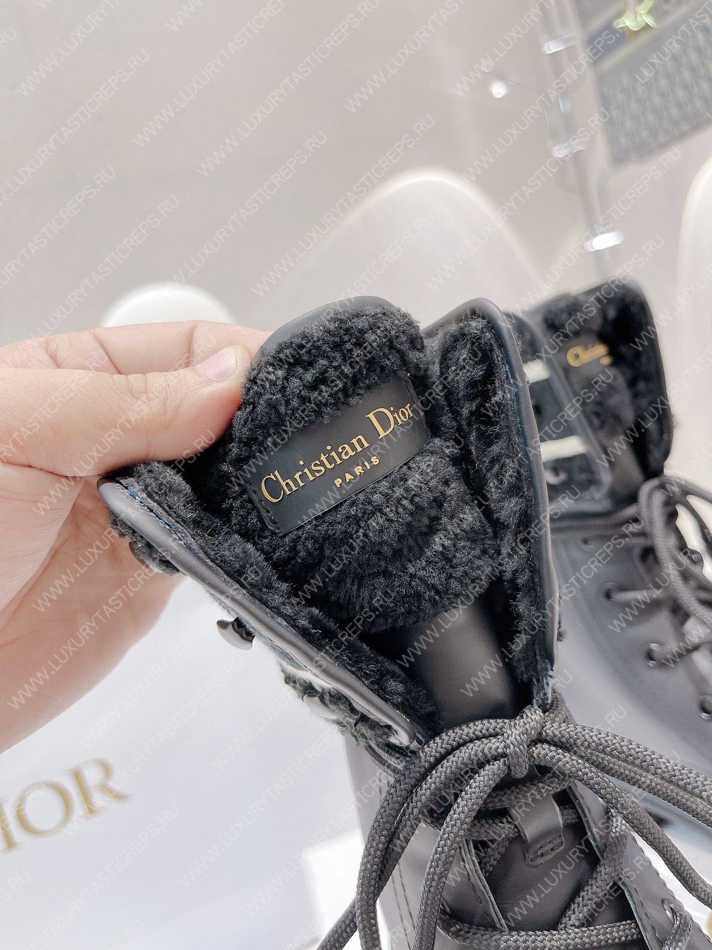 D*or d-major ankle boot black kci704ves