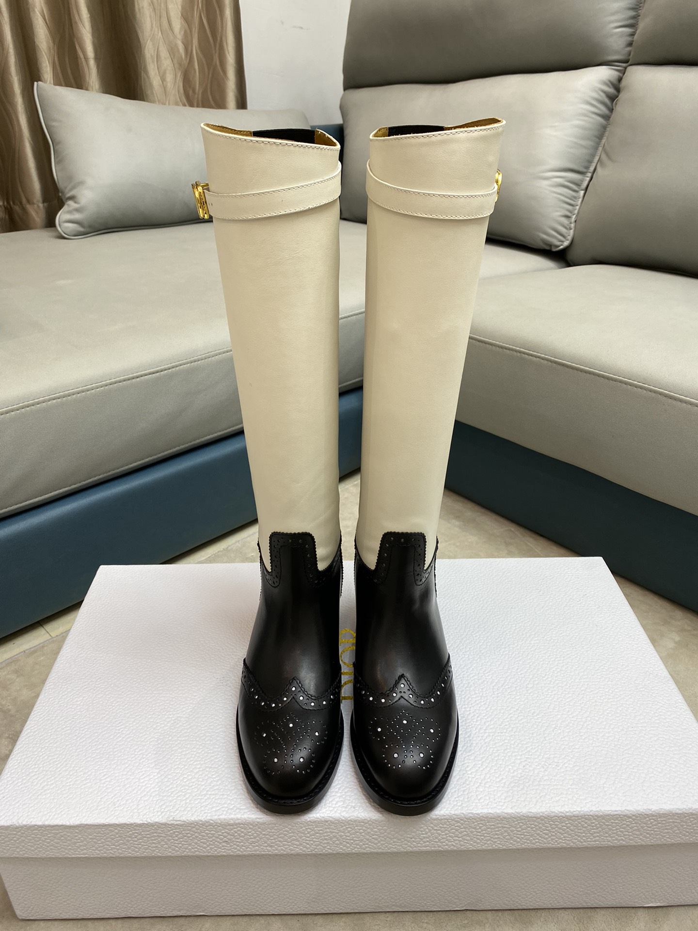 D*or empreinte boot black and white kci829vea