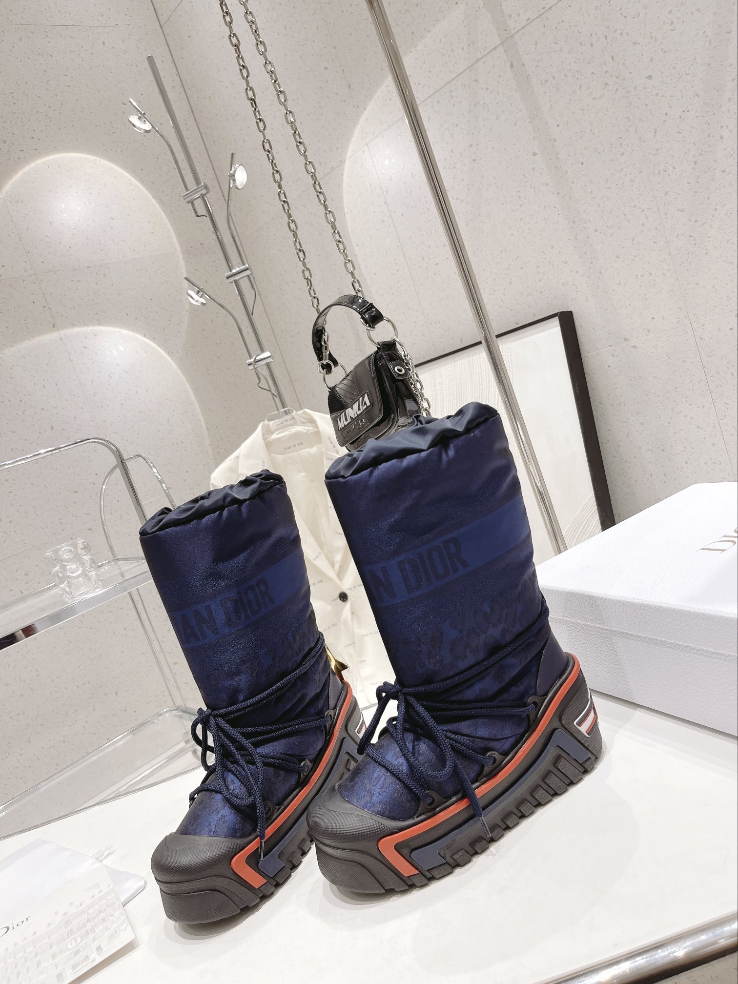 D*or alps snow boot blue kci684lny